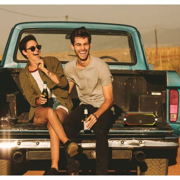 Open Box - Altec Lansing -  HydraBlast Bluetooth Spea Blue - Picture 6 of 7